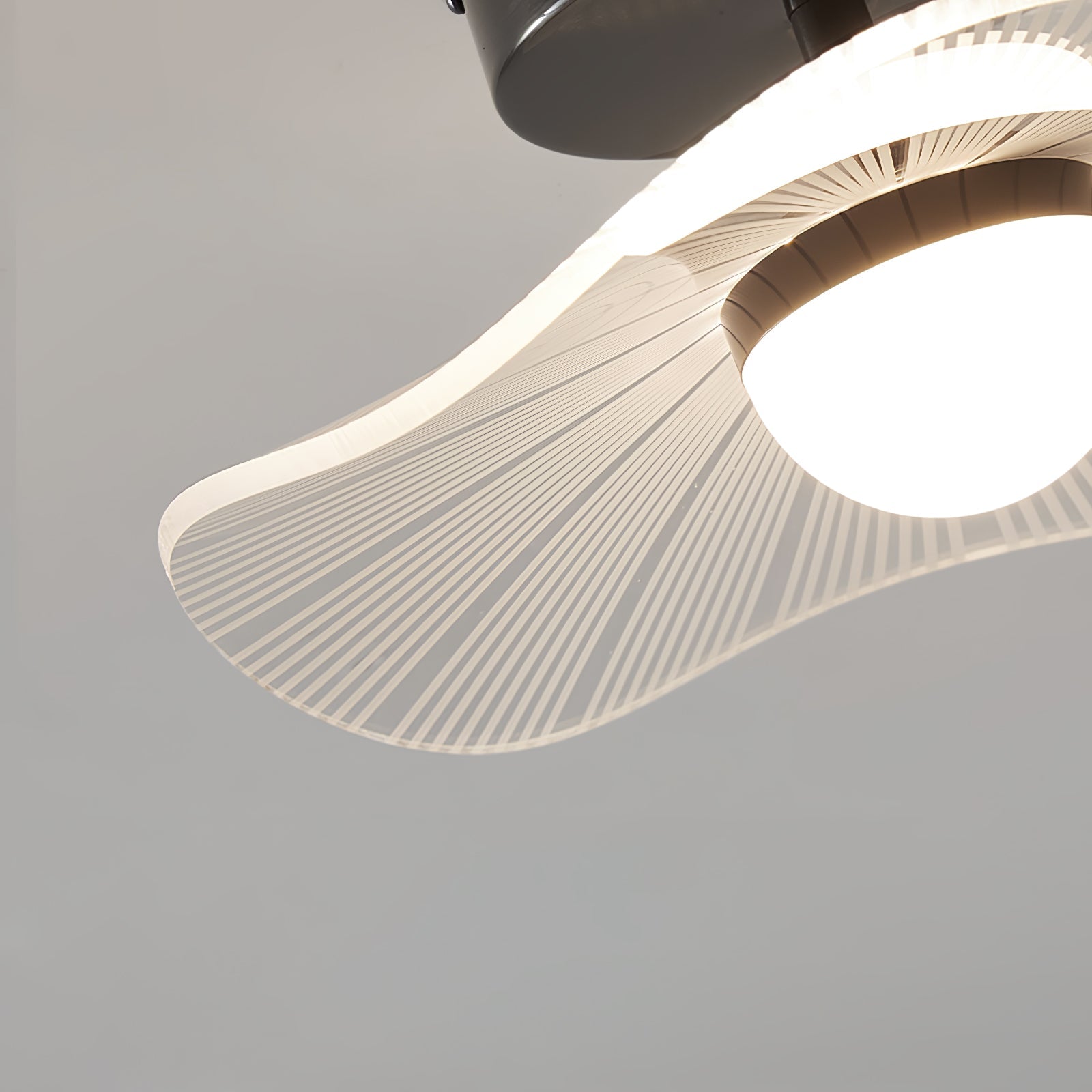 Acrylic Lotus Leaf Ceiling Light