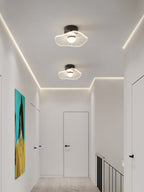 Acrylic Lotus Leaf Ceiling Light