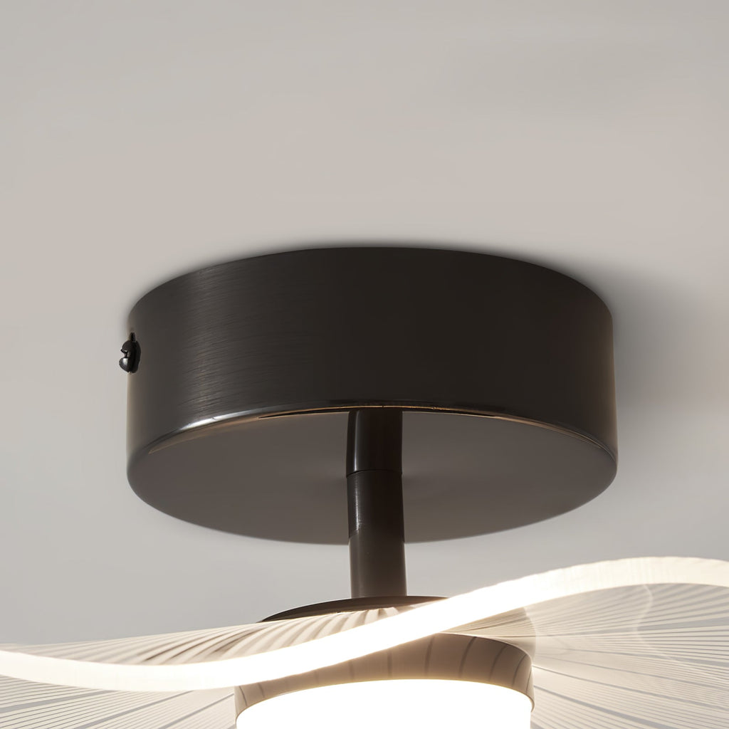 Acrylic Lotus Leaf Ceiling Light