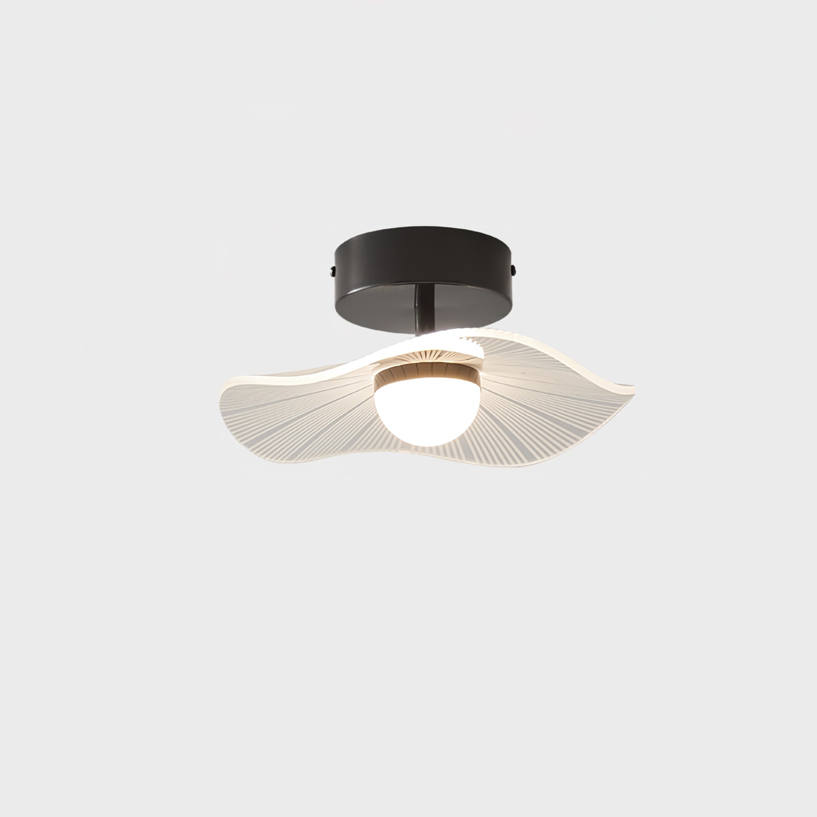 Acrylic Lotus Leaf Ceiling Light