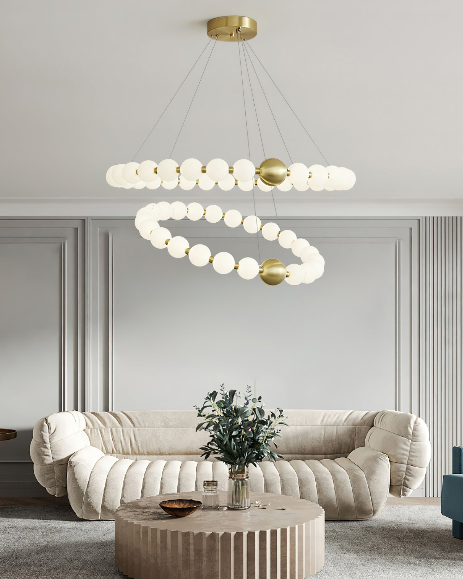 Aeyee Pearls Chandelier