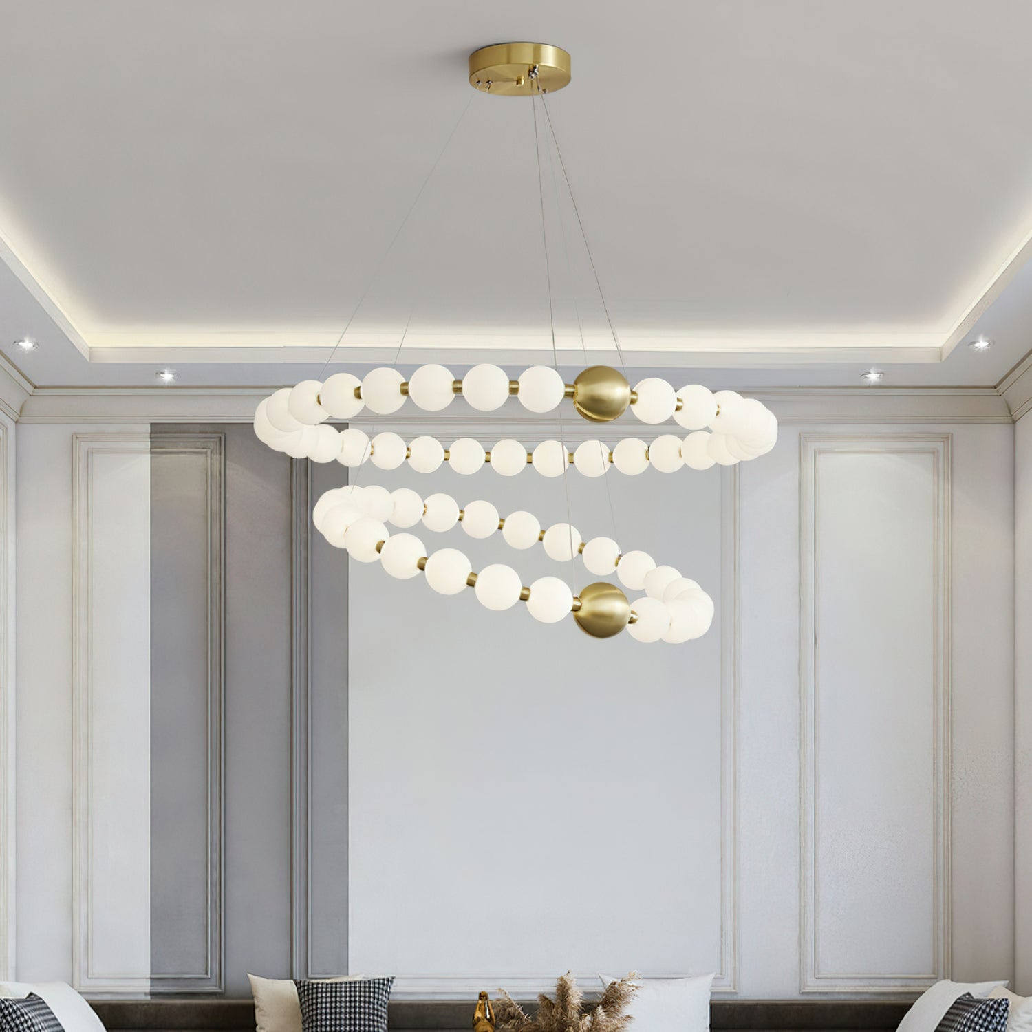 Aeyee Pearls Chandelier