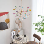 Agate Flake Chandelier