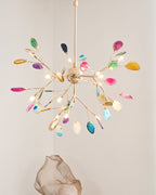 Agate Flake Chandelier