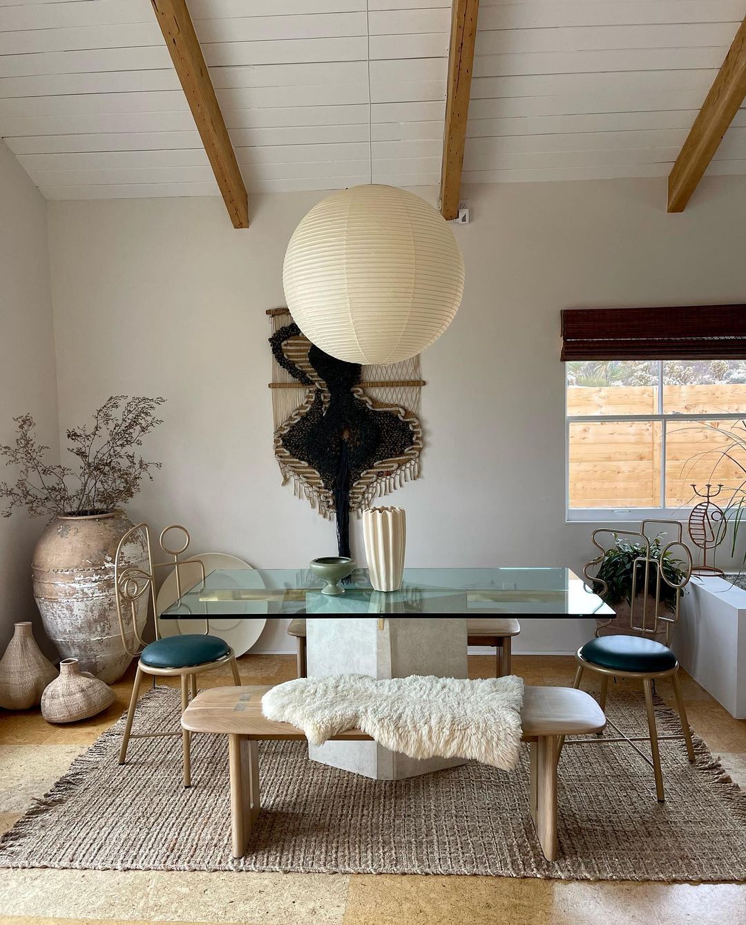 Akari A Series Plug In Pendant Lamp White Wire Version