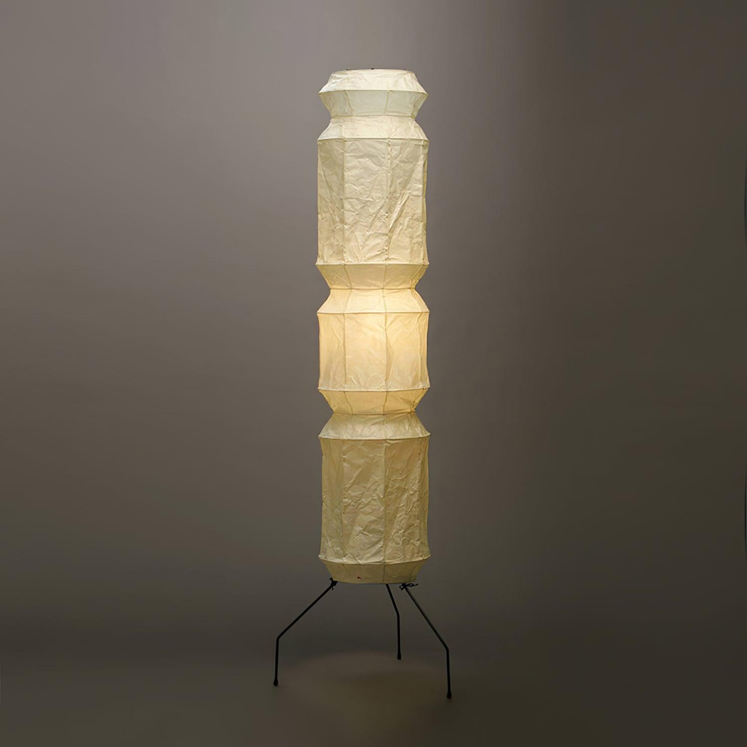 Akari UF4-L6 Floor Lamp 20.4″- 74″