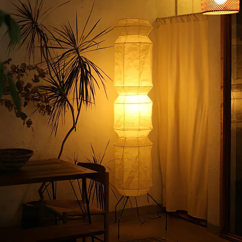 Akari UF4-L6 Floor Lamp 20.4″- 74″