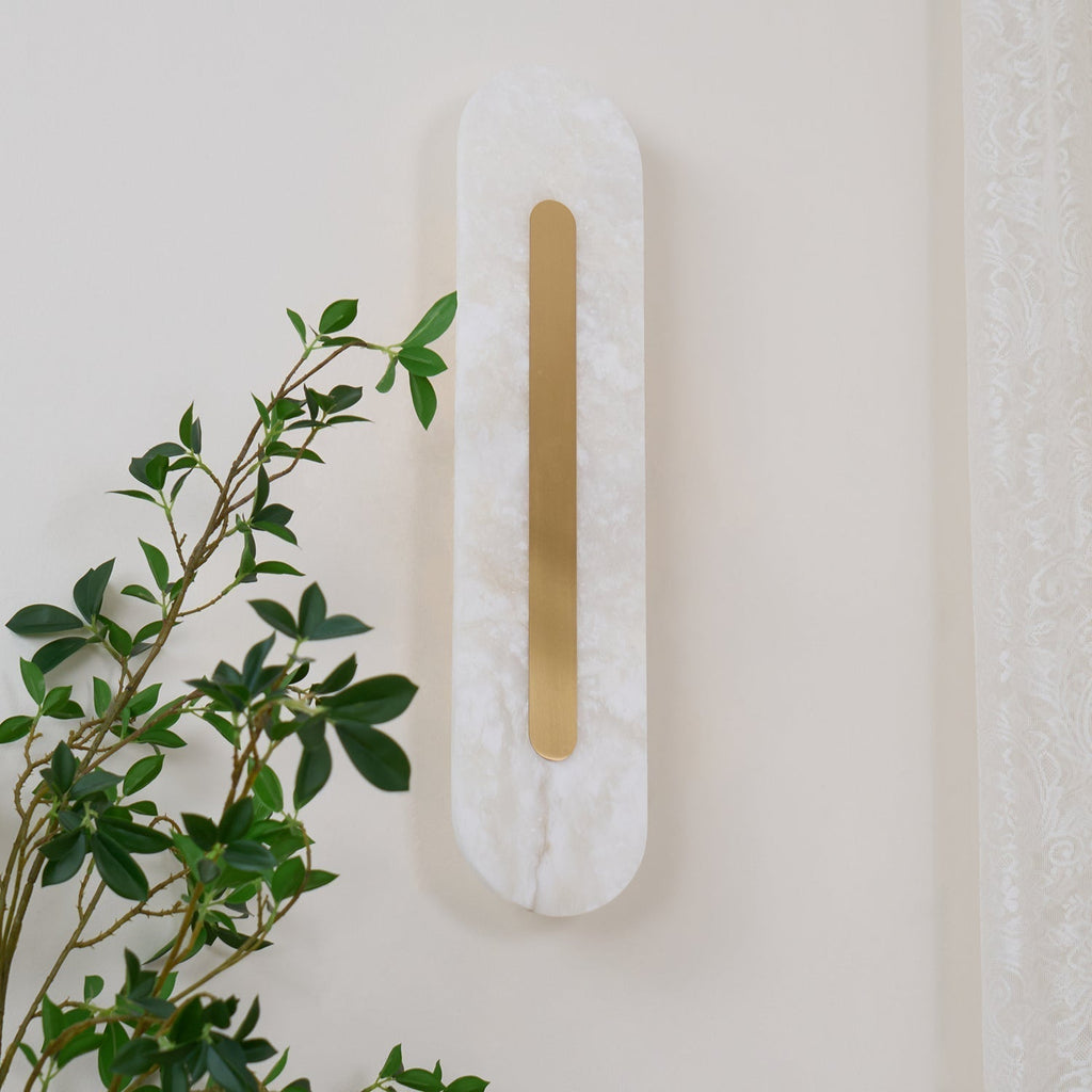 Selvia Wall Sconce in Alabaster