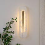 Hurn Alabaster Rounded Wall Lamp
