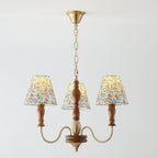Alyssa Flower Fabric Chandelier
