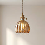 Japanese Glass Pendant Light