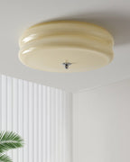 Art Deco Vintage Glass Ceiling Light
