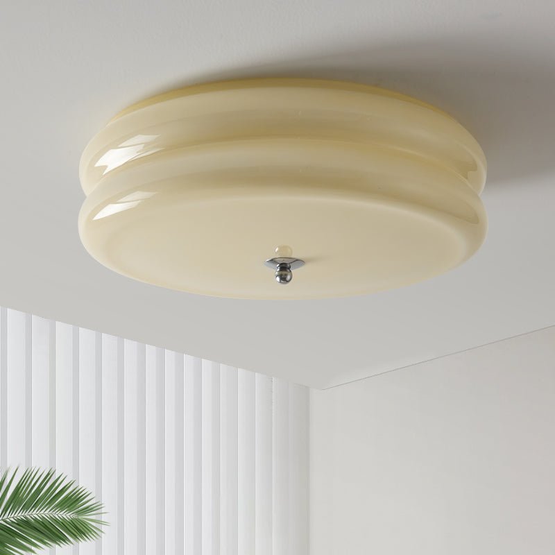 Art Deco Vintage Glass Ceiling Light