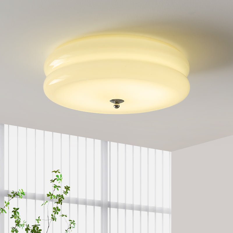 Art Deco Vintage Glass Ceiling Light