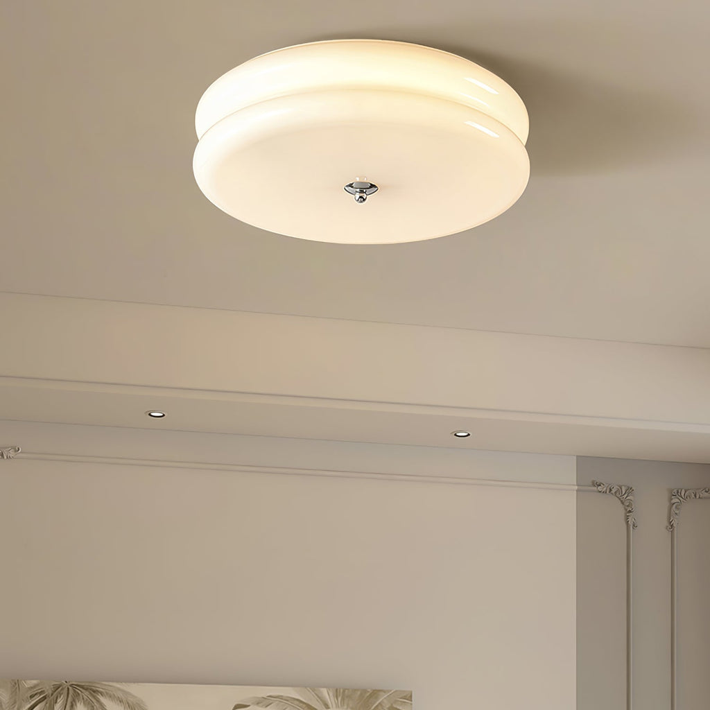Art Deco Vintage Glass Ceiling Light