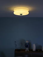 Art Deco Vintage Glass Ceiling Light