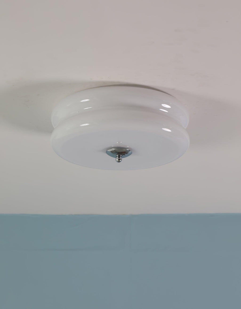 Art Deco Vintage Glass Ceiling Light
