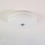 Art Deco Vintage Glass Ceiling Light