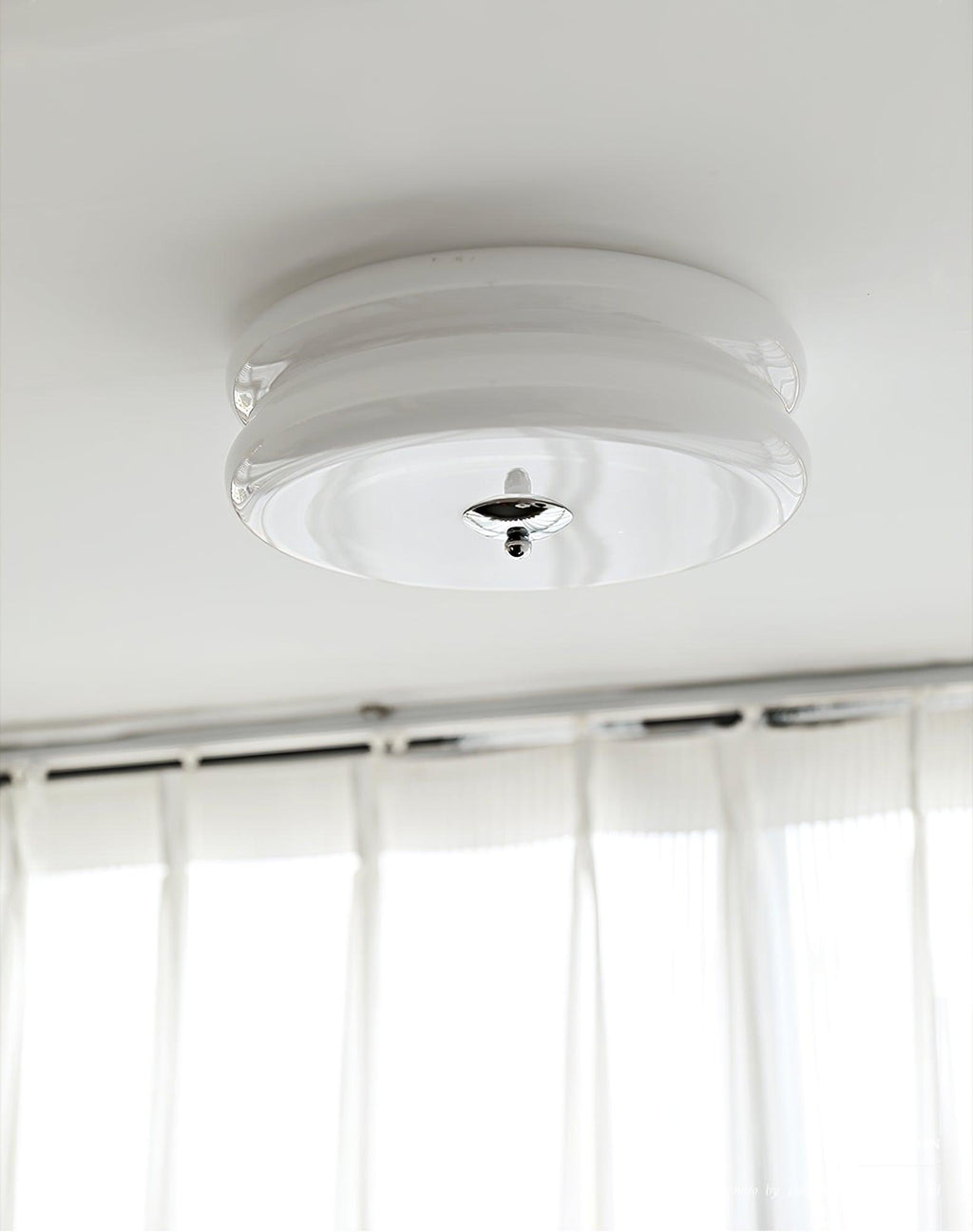 Art Deco Vintage Glass Ceiling Light