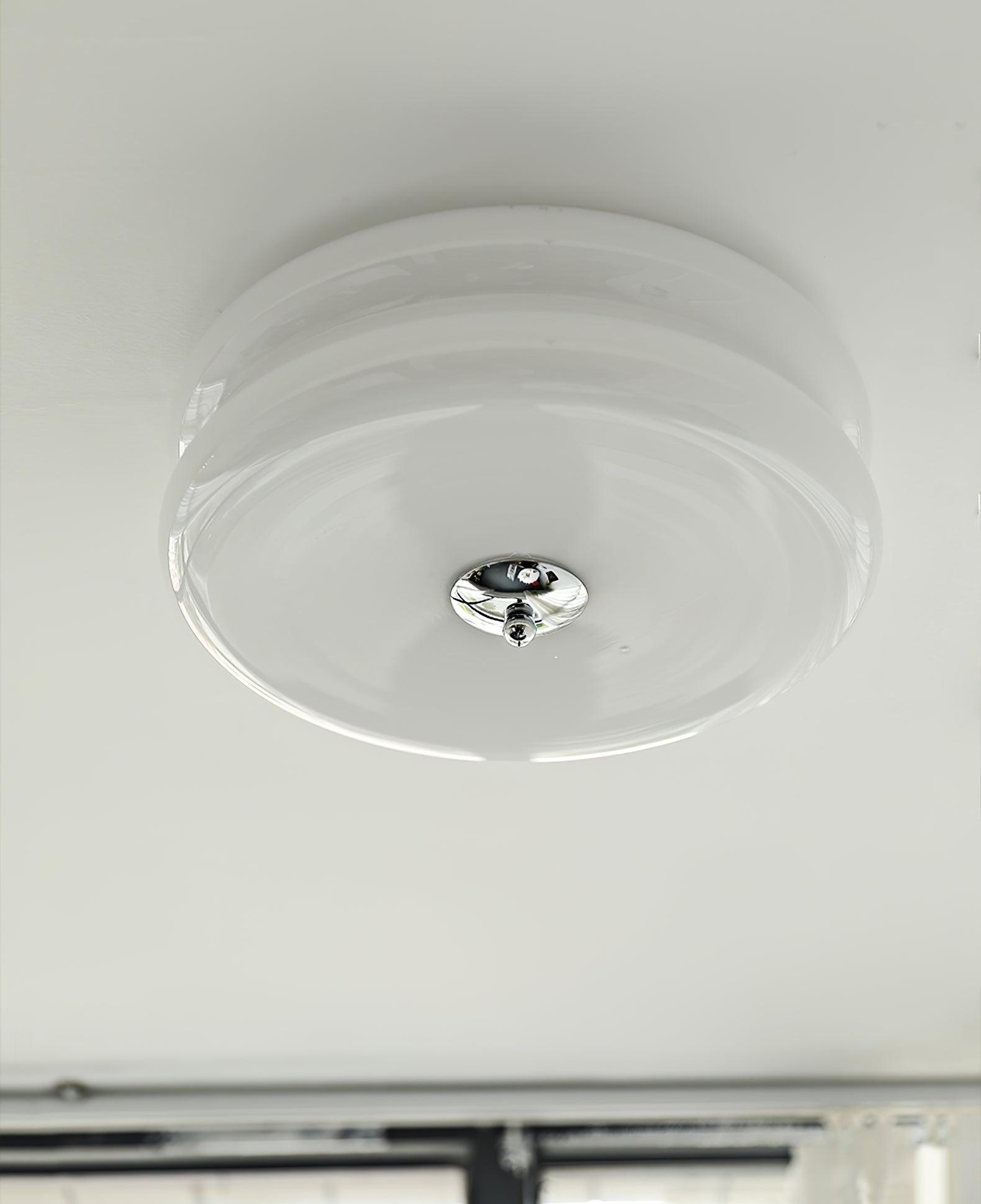 Art Deco Vintage Glass Ceiling Light