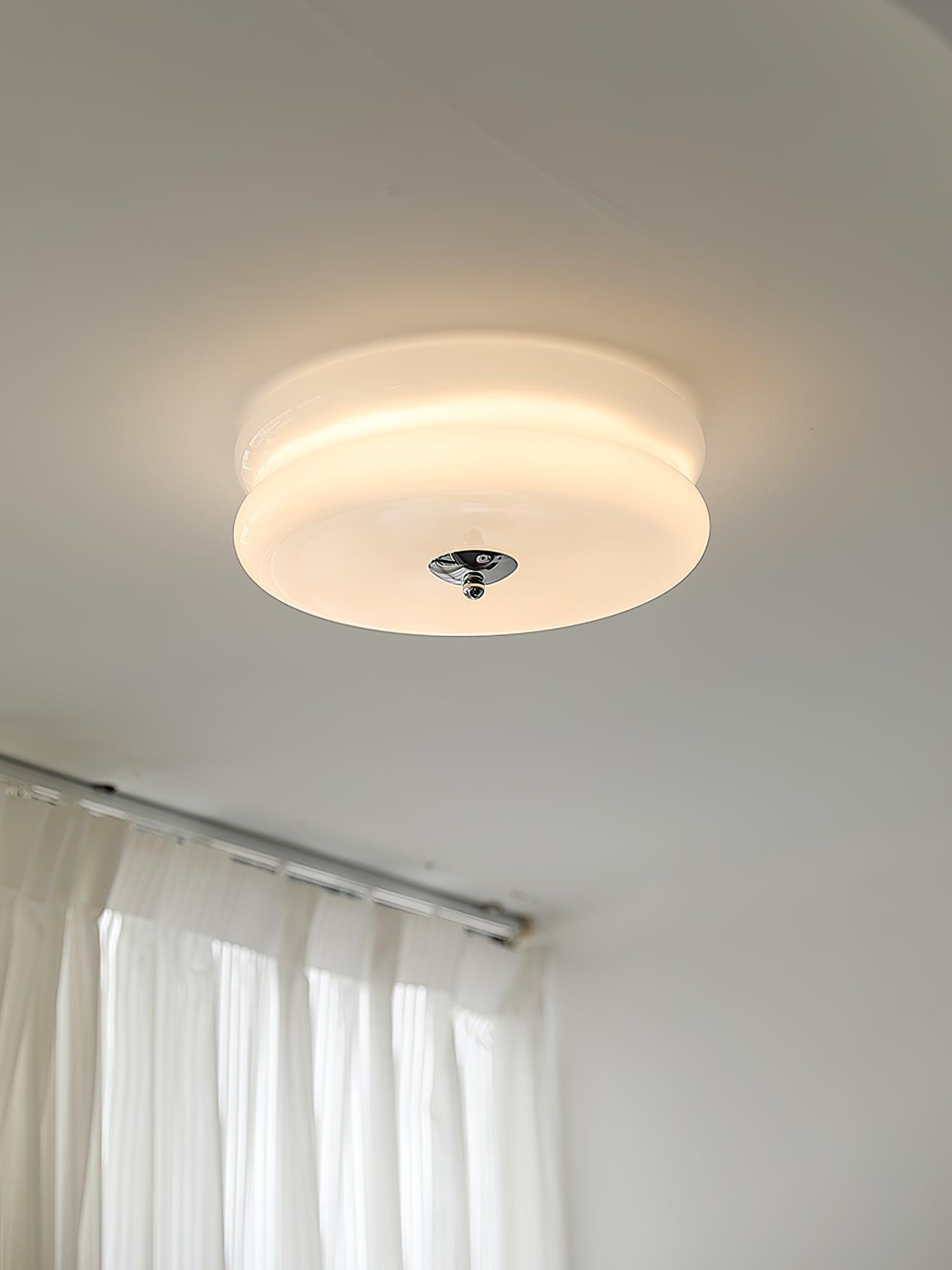 Art Deco Vintage Glass Ceiling Light