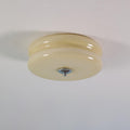 Art Deco Vintage Glass Ceiling Light