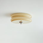Art Deco Vintage Glass Ceiling Light