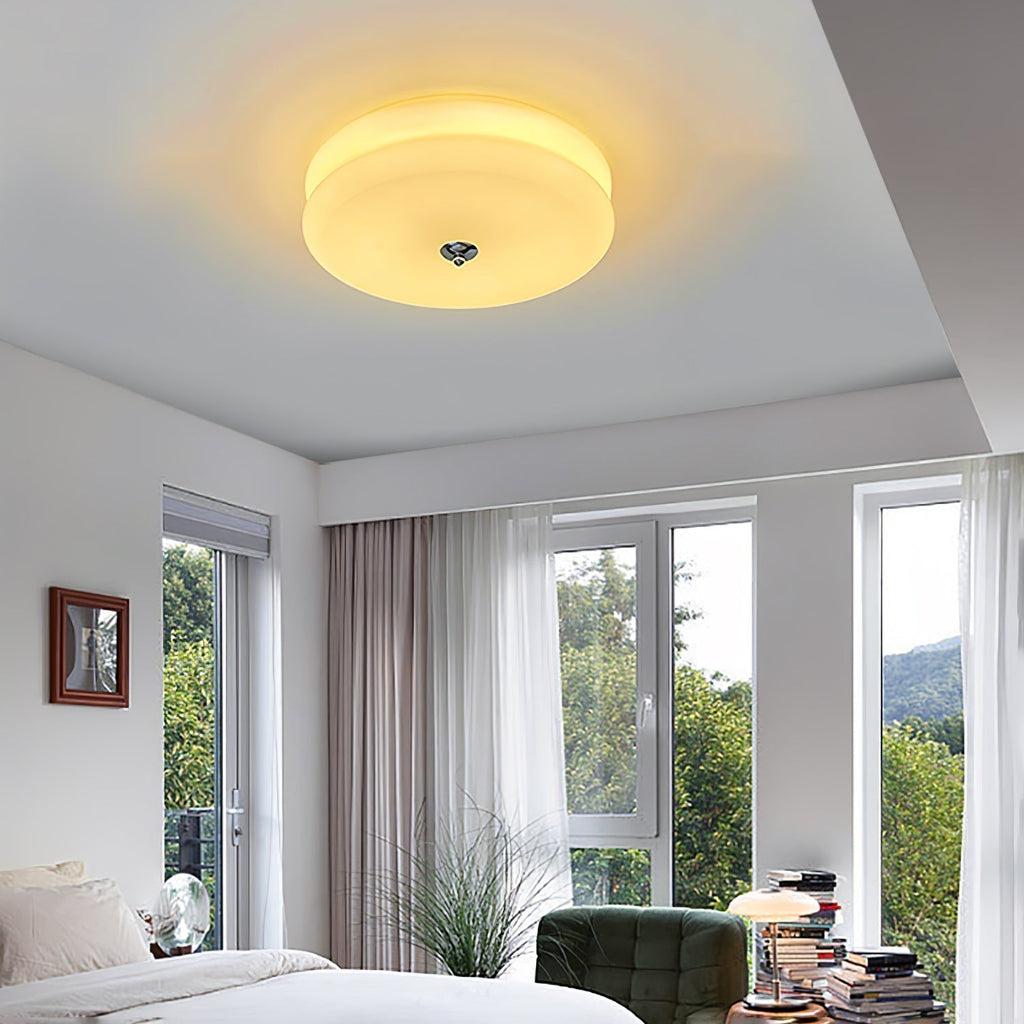 Art Deco Vintage Glass Ceiling Light