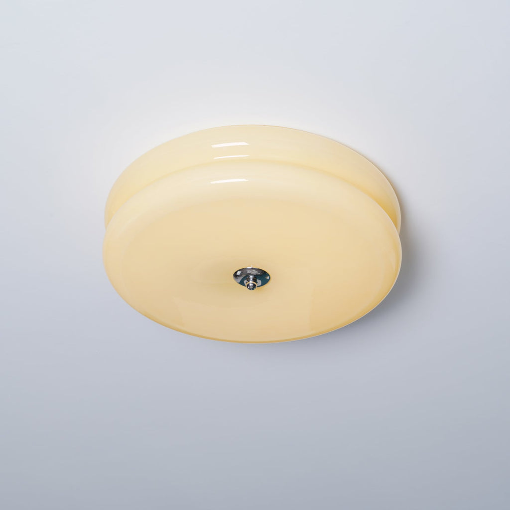 Art Deco Vintage Glass Ceiling Light
