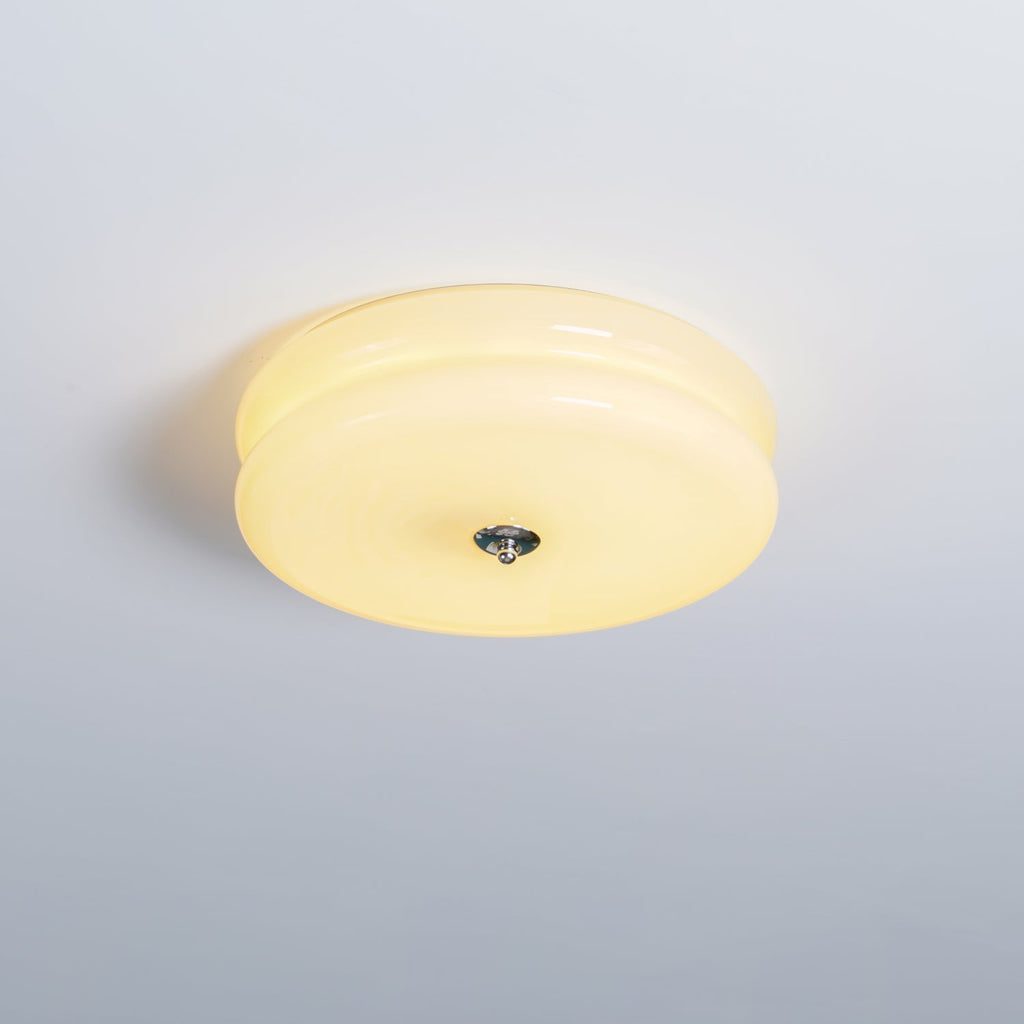 Art Deco Vintage Glass Ceiling Light