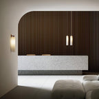 June Glass Indoor Wall Lamp Cylindrical