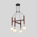 Astra Wood Chandelier