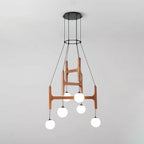 Astra Wood Chandelier