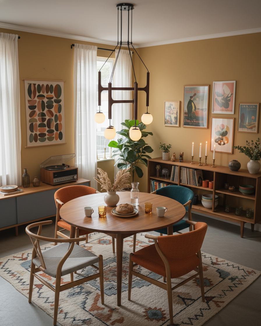 Astra Wood Chandelier