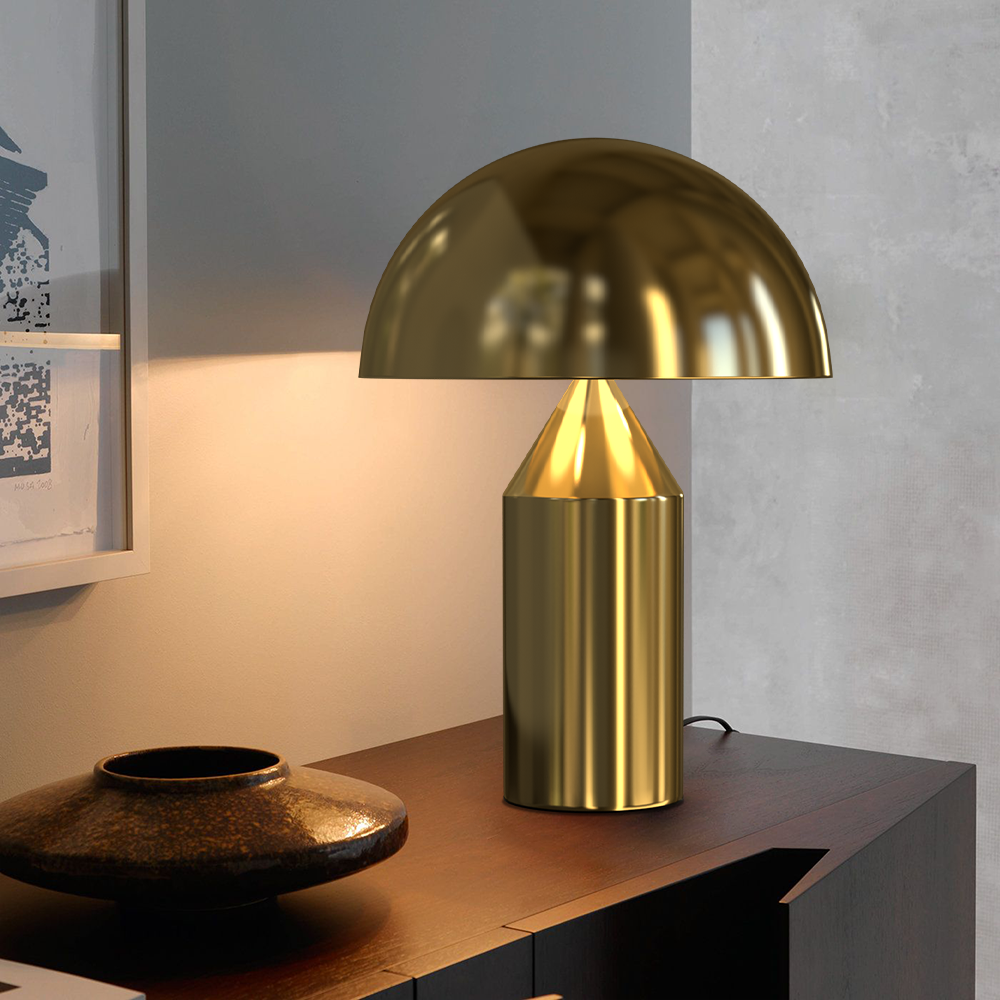 Conn mushroom table lamp