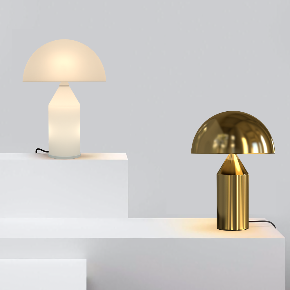 Conn mushroom table lamp