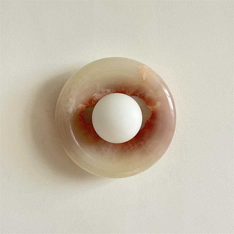 Hako Indoor Wall Lamp in Marble