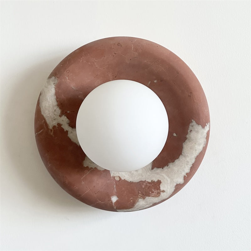 Hako Indoor Wall Lamp in Marble