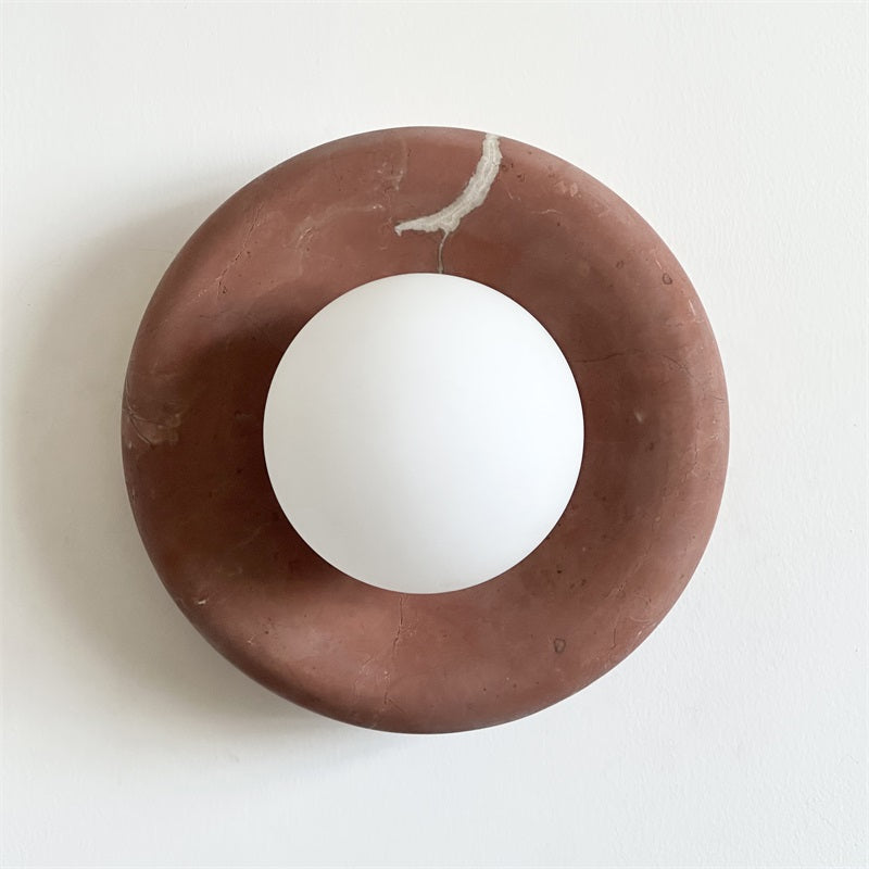 Hako Indoor Wall Lamp in Marble