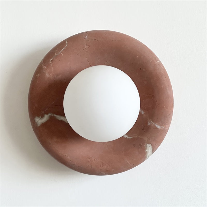 Hako Indoor Wall Lamp in Marble