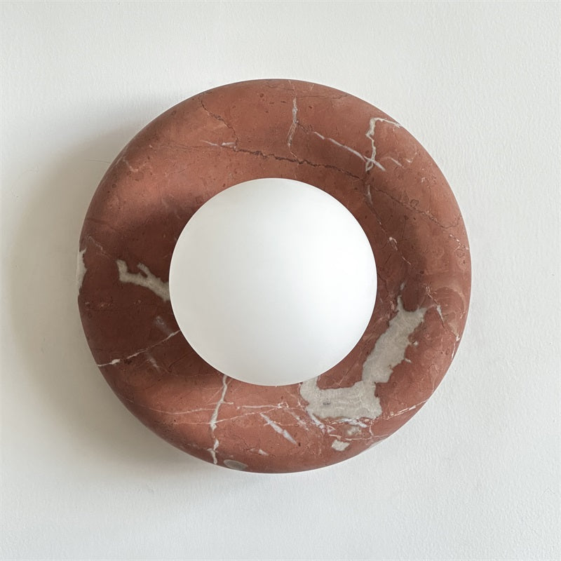 Hako Indoor Wall Lamp in Marble