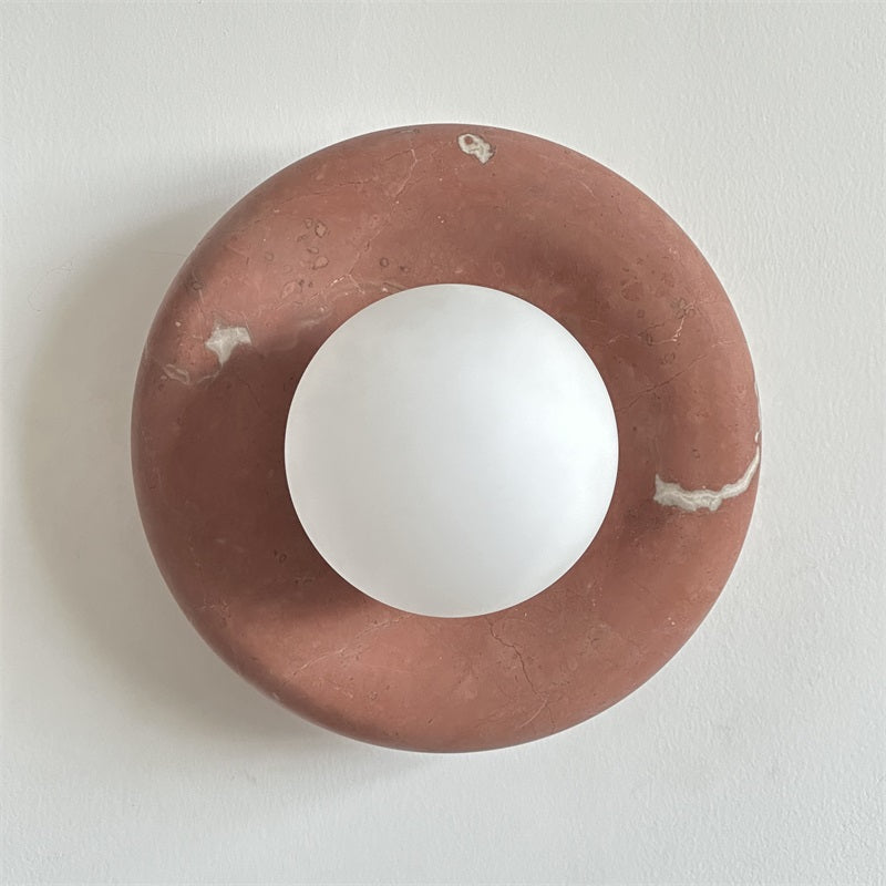 Hako Indoor Wall Lamp in Marble