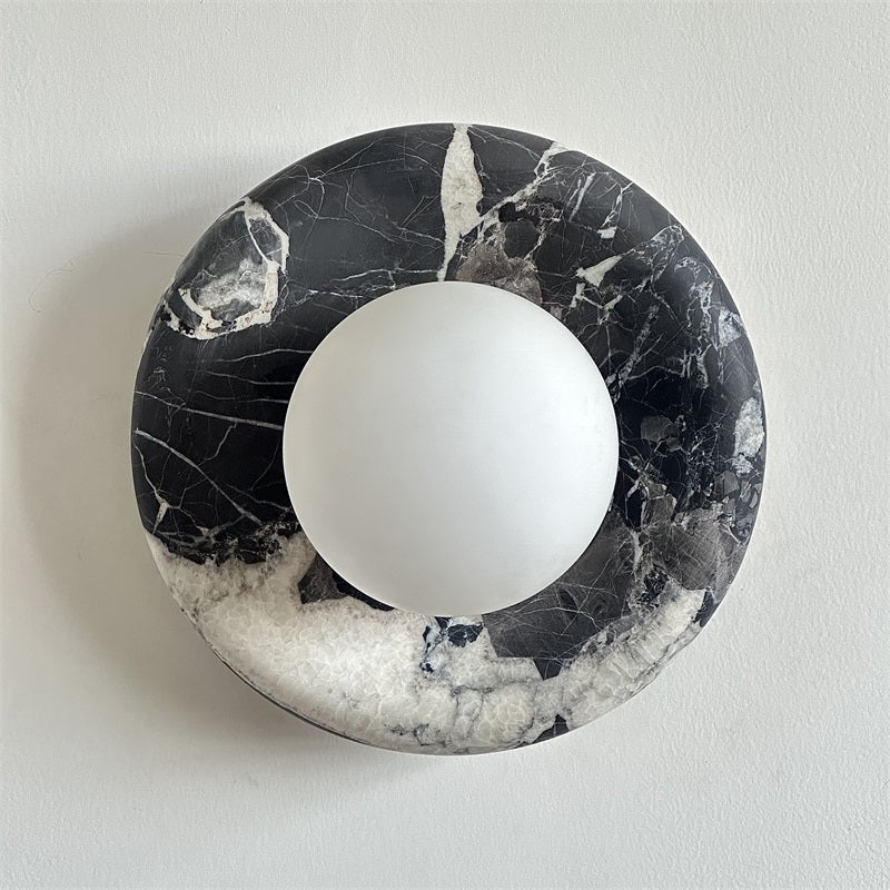 Hako Indoor Wall Lamp in Marble