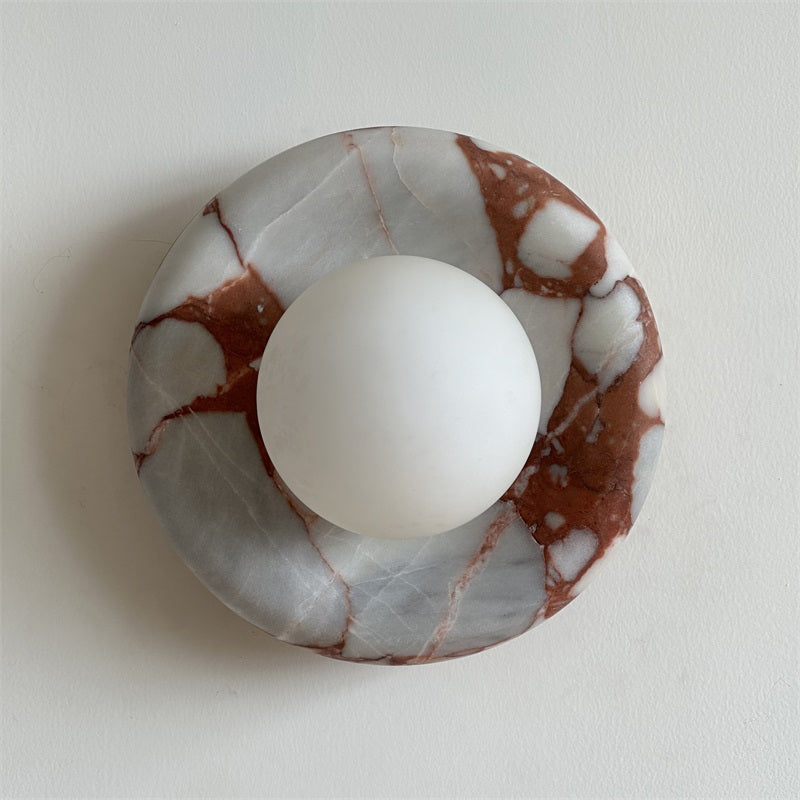 Hako Indoor Wall Lamp in Marble