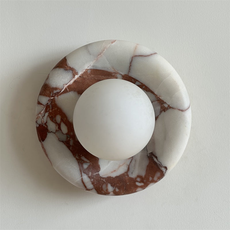 Hako Indoor Wall Lamp in Marble