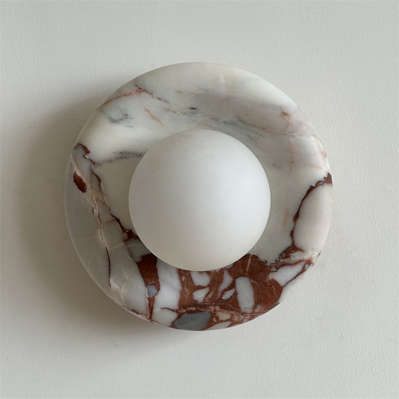 Hako Indoor Wall Lamp in Marble