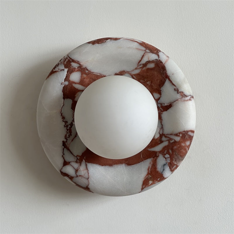 Hako Indoor Wall Lamp in Marble