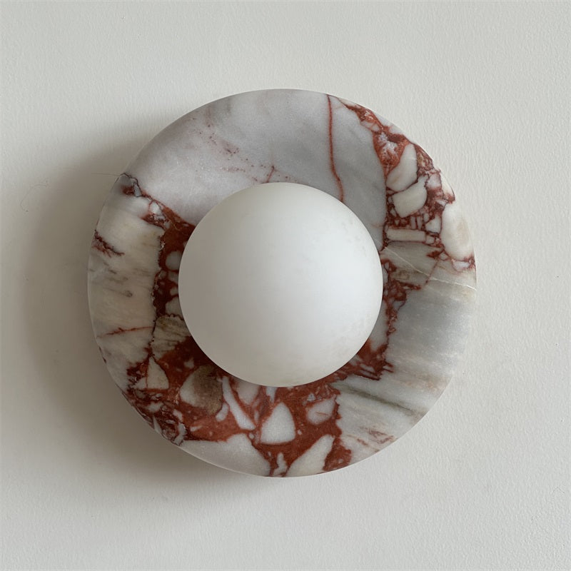 Hako Indoor Wall Lamp in Marble