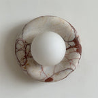 Hako Indoor Wall Lamp in Marble