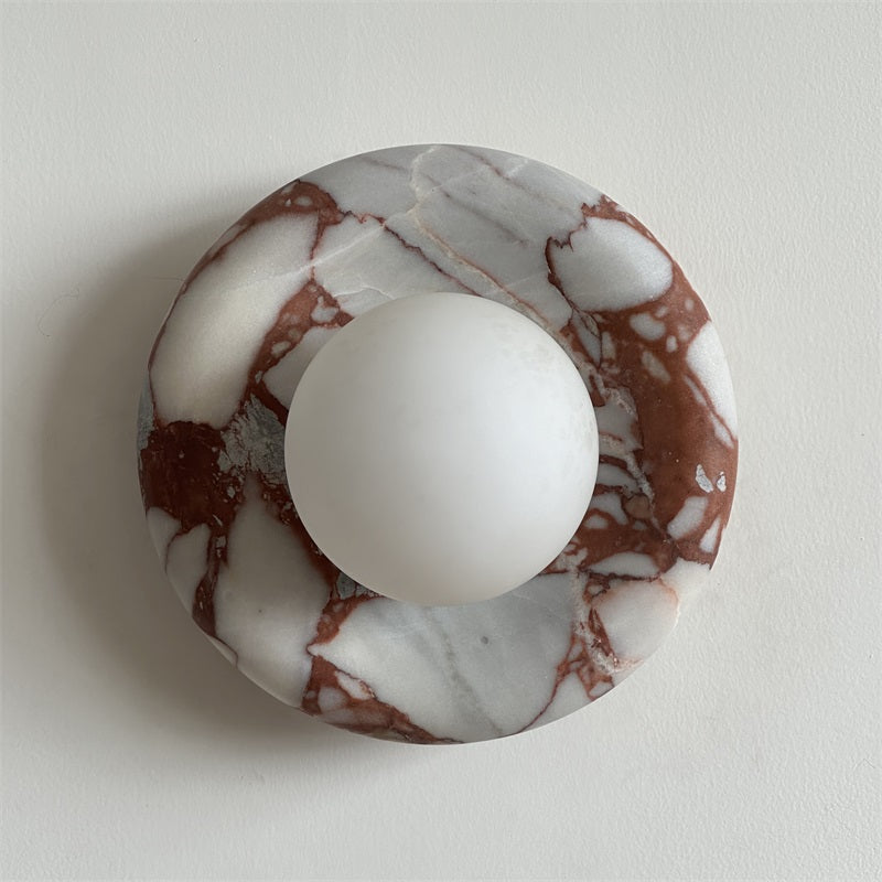 Hako Indoor Wall Lamp in Marble